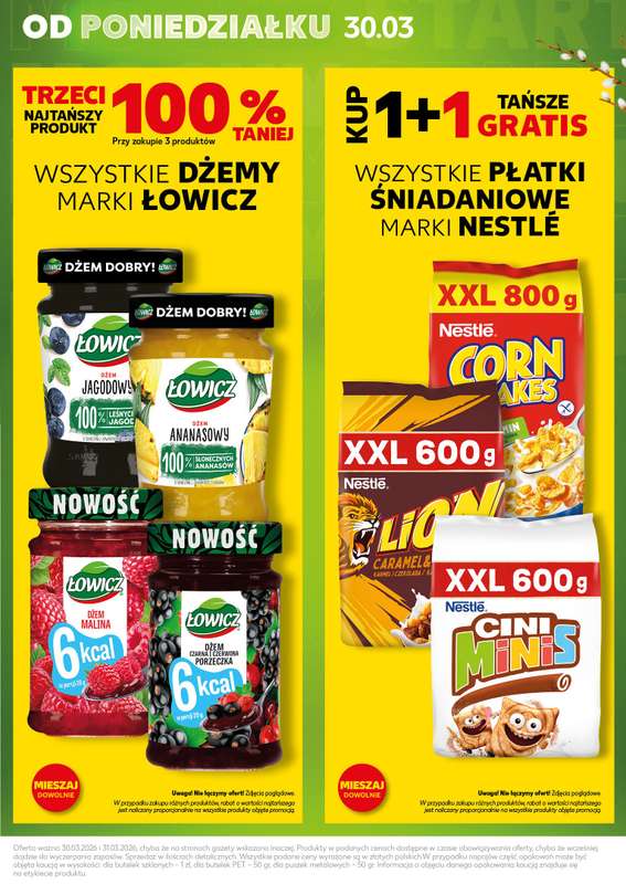 Kaufland - gazetka promocyjna Mocny Start od poniedziałku 30.03 do wtorku 31.03 - strona 3