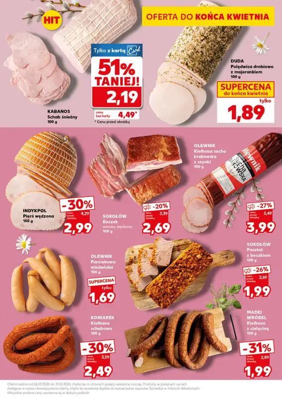 Kaufland - gazetka promocyjna Mocny Start od poniedziałku 30.03 do wtorku 31.03 - strona 21