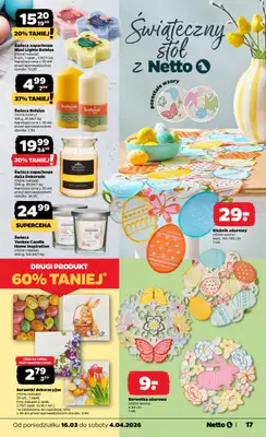 Netto - gazetka promocyjna Katalog Wielkanocny  do soboty 04.04 - strona 17