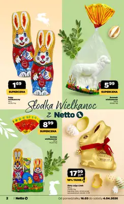 Netto - gazetka promocyjna Katalog Wielkanocny  do soboty 04.04 - strona 2