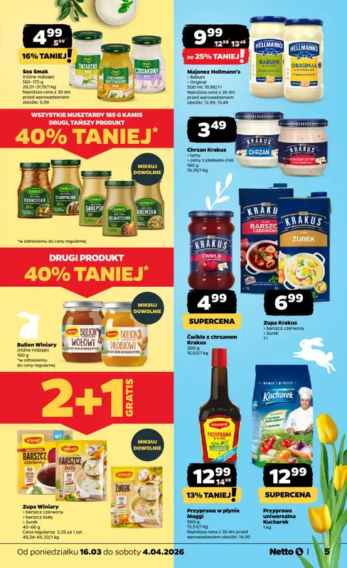 Netto - gazetka promocyjna Katalog Wielkanocny  do soboty 04.04 - strona 5