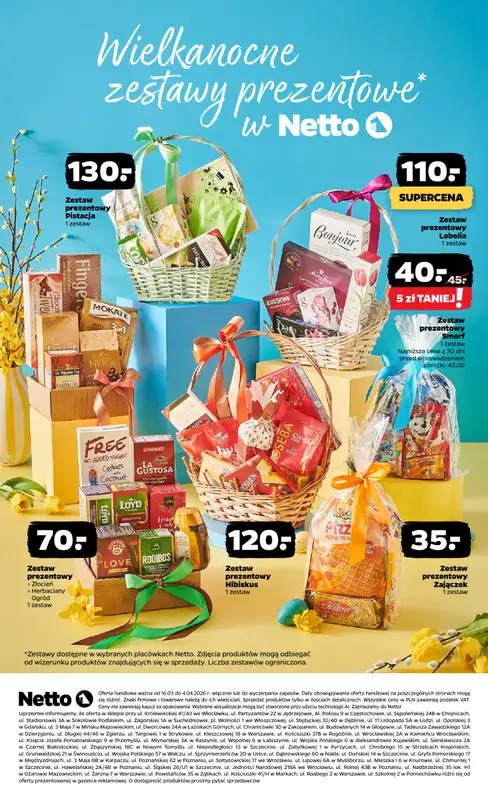 Netto - gazetka promocyjna Katalog Wielkanocny  do soboty 04.04 - strona 22
