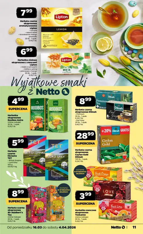 Netto - gazetka promocyjna Katalog Wielkanocny  do soboty 04.04 - strona 11