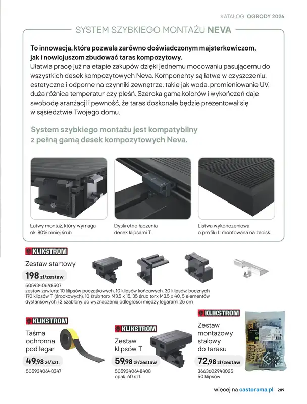 Castorama - gazetka promocyjna Taras od piątku 27.03 do wtorku 31.03 - strona 7