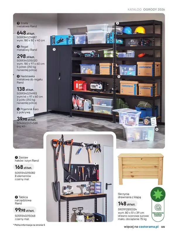 Castorama - gazetka promocyjna Taras od piątku 27.03 do wtorku 31.03 - strona 43