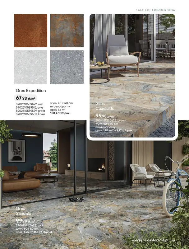 Castorama - gazetka promocyjna Taras od piątku 27.03 do wtorku 31.03 - strona 31