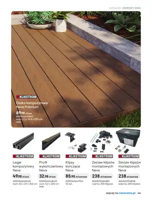 Castorama - gazetka promocyjna Taras od piątku 27.03 do wtorku 31.03 - strona 11