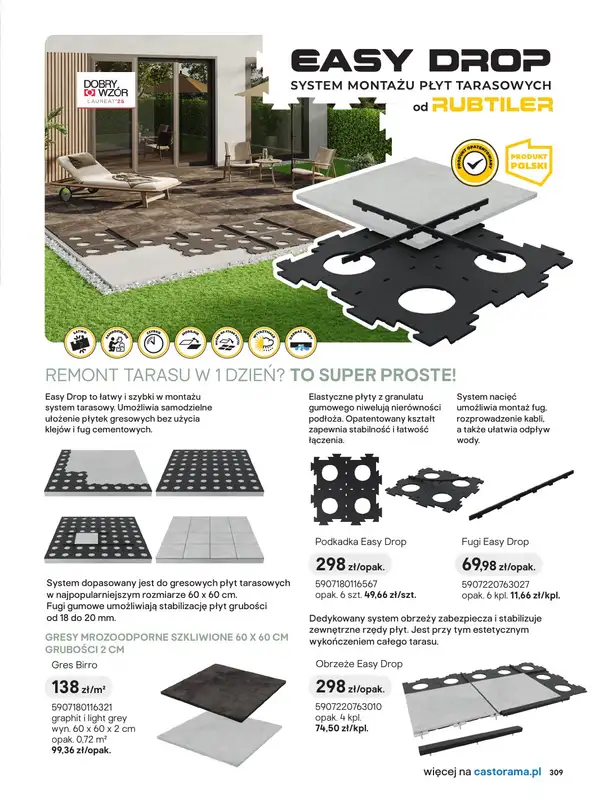 Castorama - gazetka promocyjna Taras od piątku 27.03 do wtorku 31.03 - strona 27