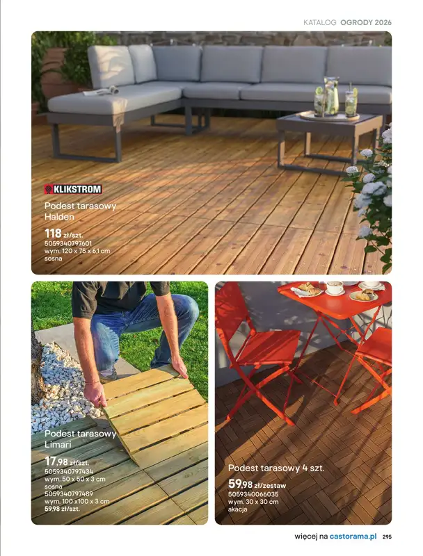 Castorama - gazetka promocyjna Taras od piątku 27.03 do wtorku 31.03 - strona 13