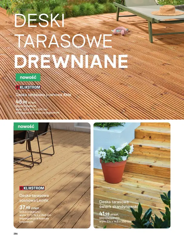 Castorama - gazetka promocyjna Taras od piątku 27.03 do wtorku 31.03 - strona 4