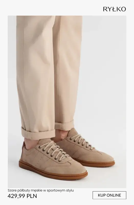 Ryłko - gazetka promocyjna Wiosenne obuwie męskie od niedzieli 29.03  - strona 6