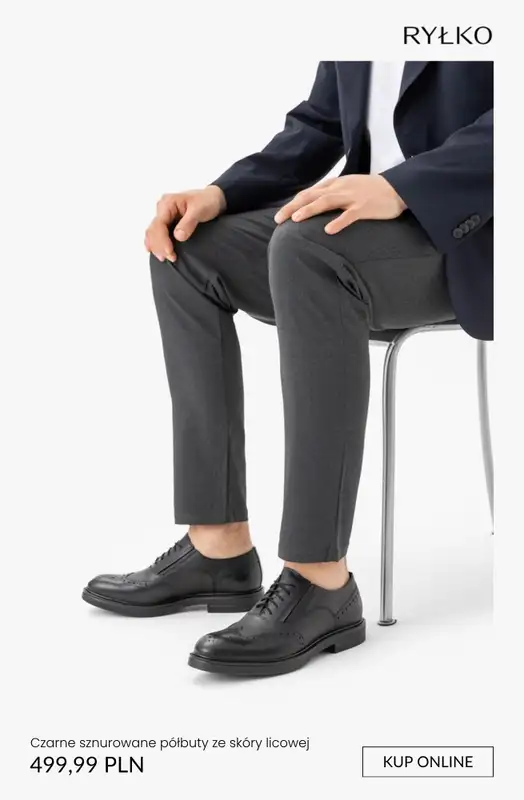 Ryłko - gazetka promocyjna Wiosenne obuwie męskie od niedzieli 29.03  - strona 5