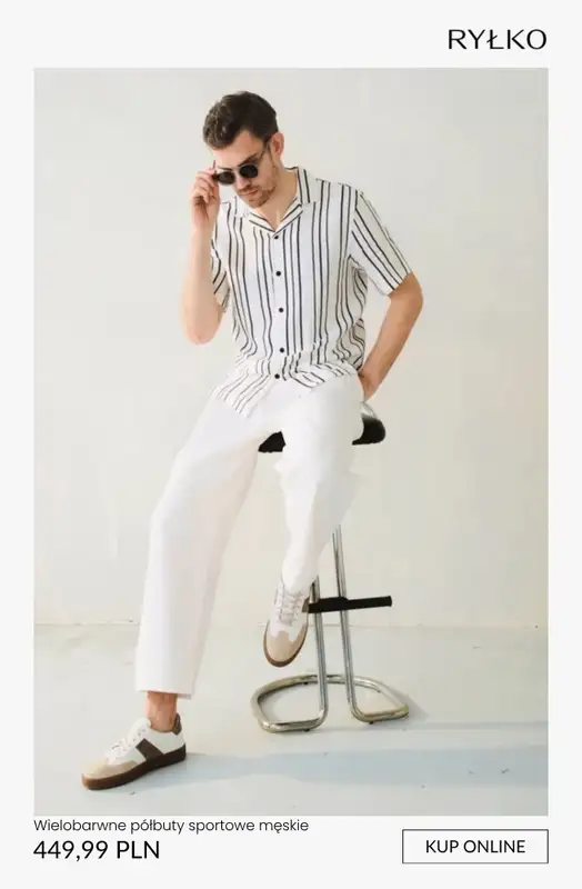 Ryłko - gazetka promocyjna Wiosenne obuwie męskie od niedzieli 29.03  - strona 10