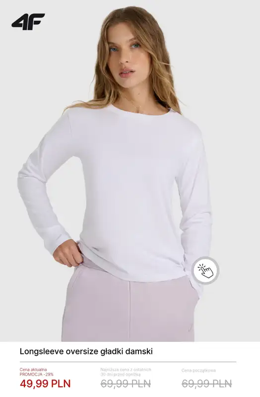 4F - gazetka promocyjna Promocje – ruszaj po najlepsze okazje od soboty 28.03  - strona 9