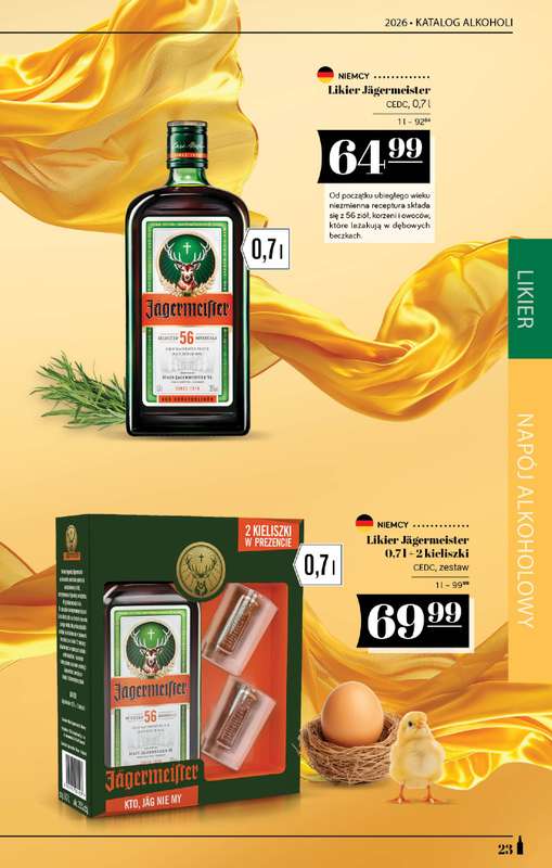 POLOmarket - gazetka promocyjna Katalog alkoholi  do soboty 04.04 - strona 23