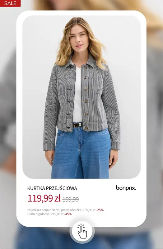 bonprix - gazetka promocyjna Stylowe Zakupy! 20% rabatu przy zamówieniu za min. 9,99 zł od piątku 27.03 do środy 01.04 - strona 8