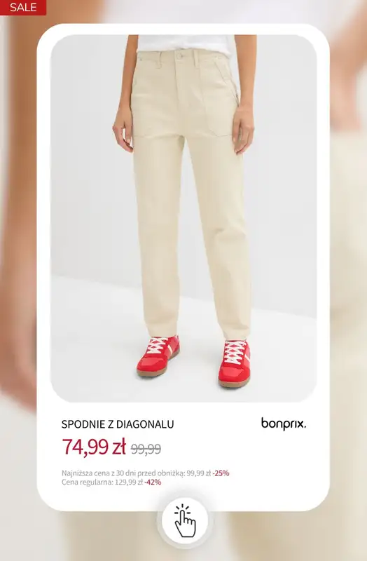 bonprix - gazetka promocyjna Stylowe Zakupy! 20% rabatu przy zamówieniu za min. 9,99 zł od piątku 27.03 do środy 01.04 - strona 6