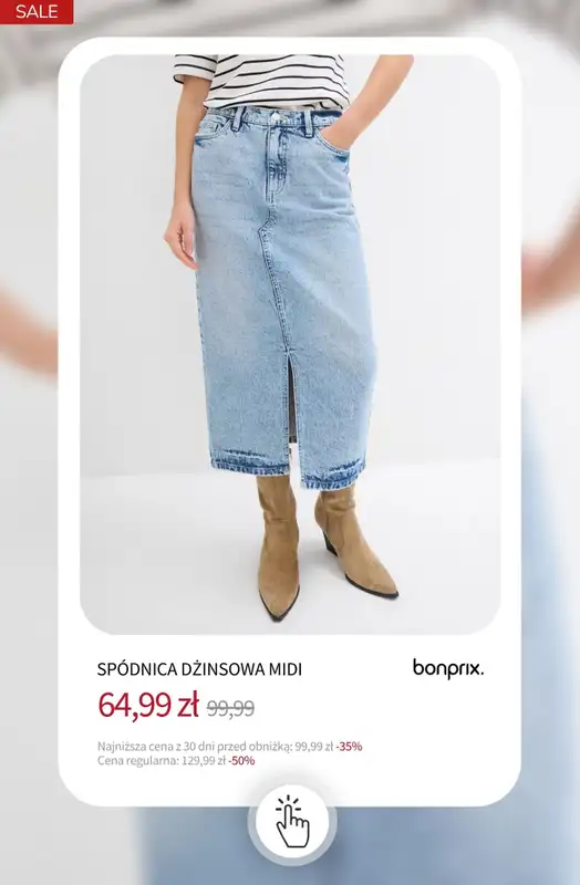 bonprix - gazetka promocyjna Stylowe Zakupy! 20% rabatu przy zamówieniu za min. 9,99 zł od piątku 27.03 do środy 01.04 - strona 14