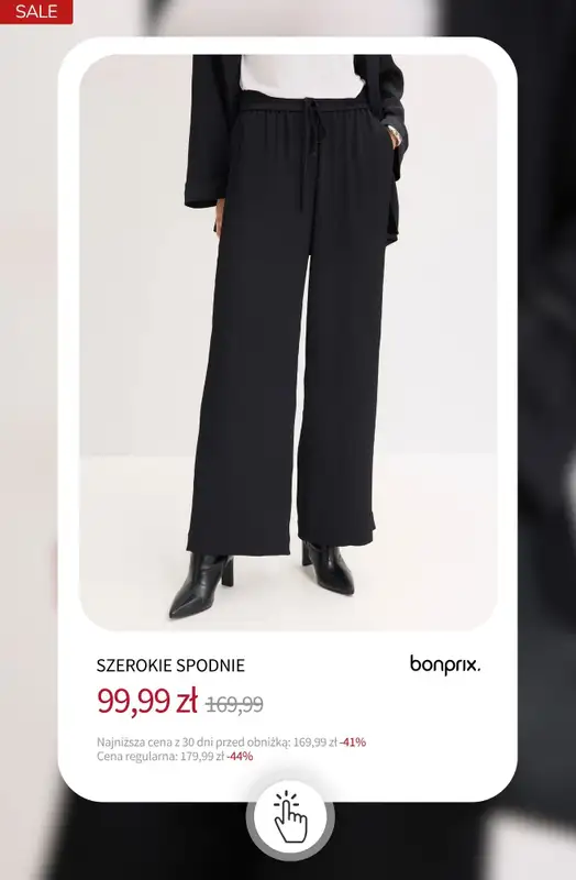 bonprix - gazetka promocyjna Stylowe Zakupy! 20% rabatu przy zamówieniu za min. 9,99 zł od piątku 27.03 do środy 01.04 - strona 15