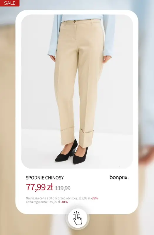 bonprix - gazetka promocyjna Stylowe Zakupy! 20% rabatu przy zamówieniu za min. 9,99 zł od piątku 27.03 do środy 01.04 - strona 13