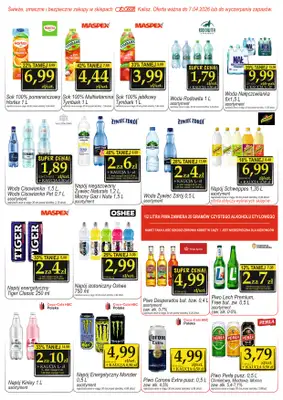 Społem - Blisko i Korzystnie - gazetka promocyjna Gazetka PSS Kalisz od piątku 27.03 do wtorku 07.04 - strona 7