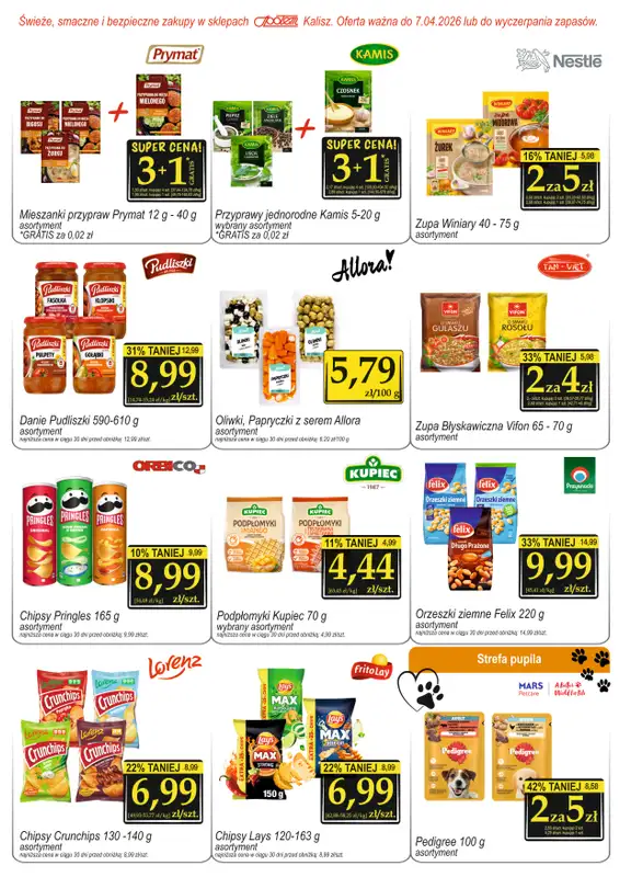 Społem - Blisko i Korzystnie - gazetka promocyjna Gazetka PSS Kalisz od piątku 27.03 do wtorku 07.04 - strona 6