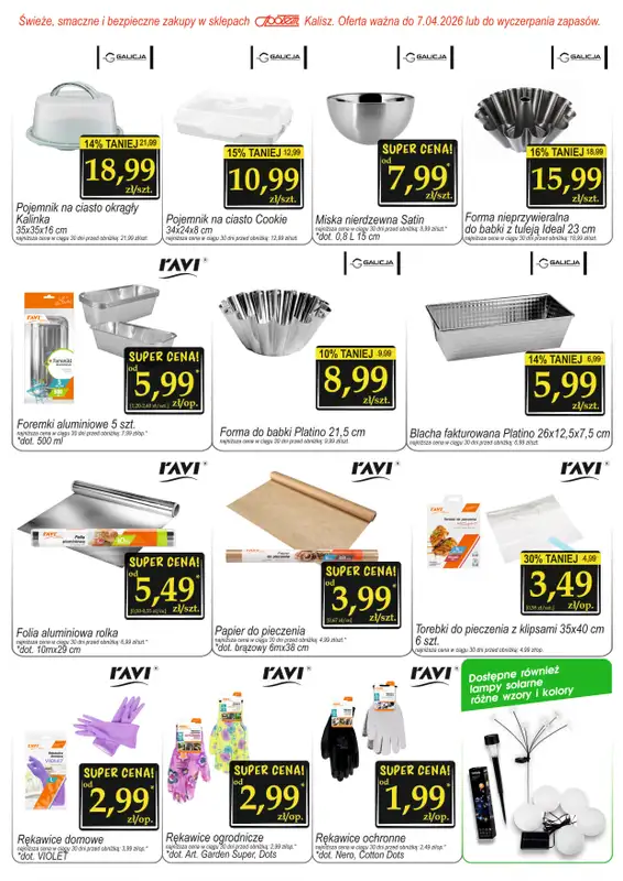 Społem - Blisko i Korzystnie - gazetka promocyjna Gazetka PSS Kalisz od piątku 27.03 do wtorku 07.04 - strona 11