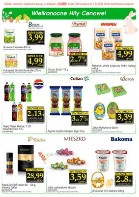 Społem - Blisko i Korzystnie - gazetka promocyjna Gazetka PSS Kalisz od piątku 27.03 do wtorku 07.04 - strona 2