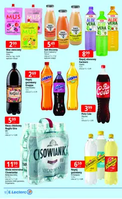 Leclerc - gazetka promocyjna Oferta Lublin Zana od poniedziałku 30.03 do soboty 04.04 - strona 10