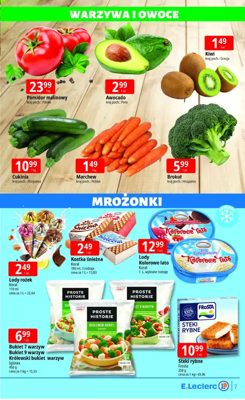 Leclerc - gazetka promocyjna Oferta Lublin Zana od poniedziałku 30.03 do soboty 04.04 - strona 7