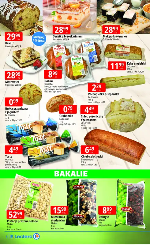 Leclerc - gazetka promocyjna Oferta Lublin Zana od poniedziałku 30.03 do soboty 04.04 - strona 6