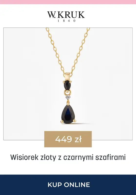 BEST SALE - gazetka promocyjna W.Kruk | -15% na biżuterię od piątku 27.03 do środy 01.04 - strona 3