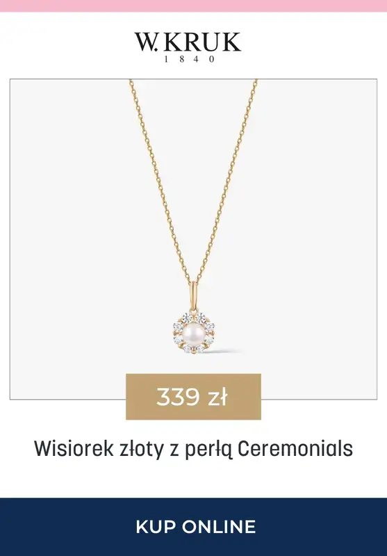 BEST SALE - gazetka promocyjna W.Kruk | -15% na biżuterię od piątku 27.03 do środy 01.04 - strona 7