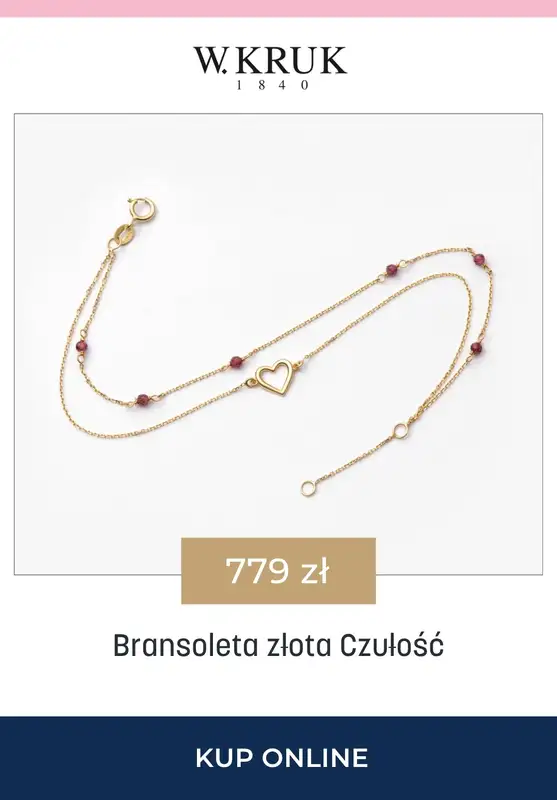 BEST SALE - gazetka promocyjna W.Kruk | -15% na biżuterię od piątku 27.03 do środy 01.04 - strona 8