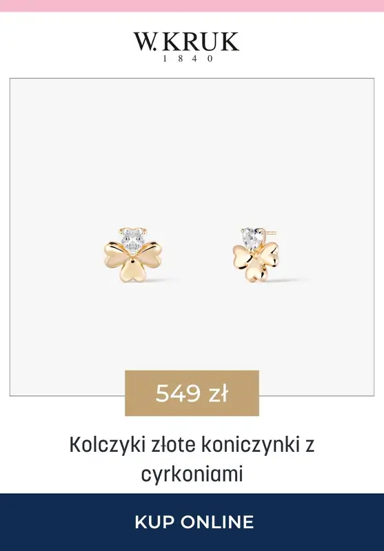 BEST SALE - gazetka promocyjna W.Kruk | -15% na biżuterię od piątku 27.03 do środy 01.04 - strona 10