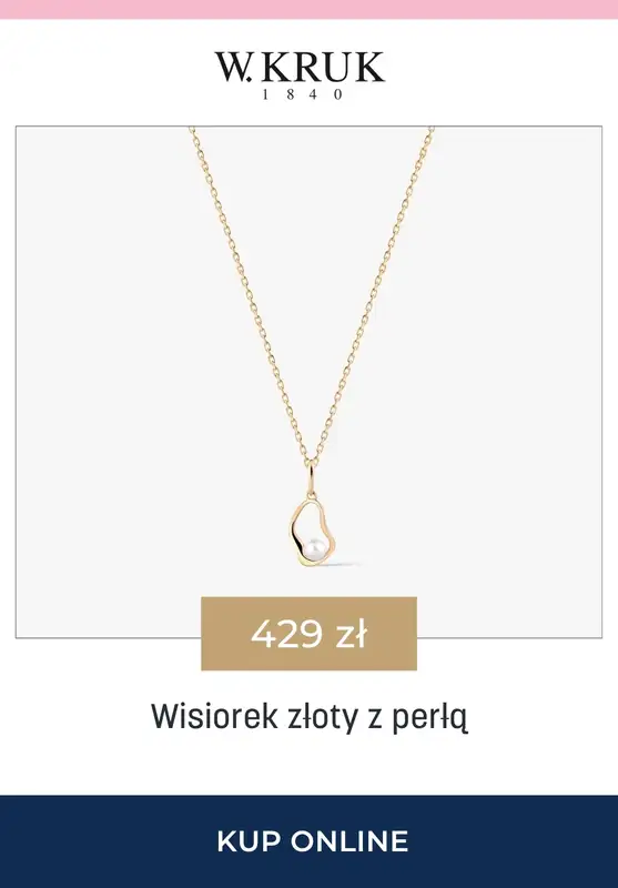 BEST SALE - gazetka promocyjna W.Kruk | -15% na biżuterię od piątku 27.03 do środy 01.04 - strona 5