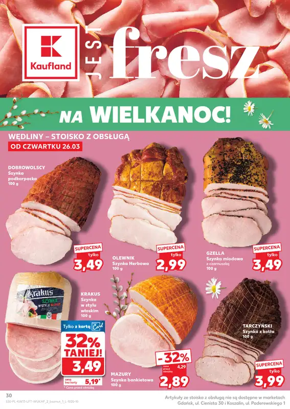 Kaufland - gazetka promocyjna Gazetka Tygodnia od czwartku 26.03 do wtorku 31.03 - strona 30