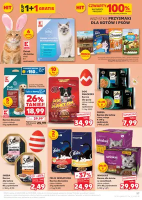 Kaufland - gazetka promocyjna Gazetka Tygodnia od czwartku 26.03 do wtorku 31.03 - strona 57