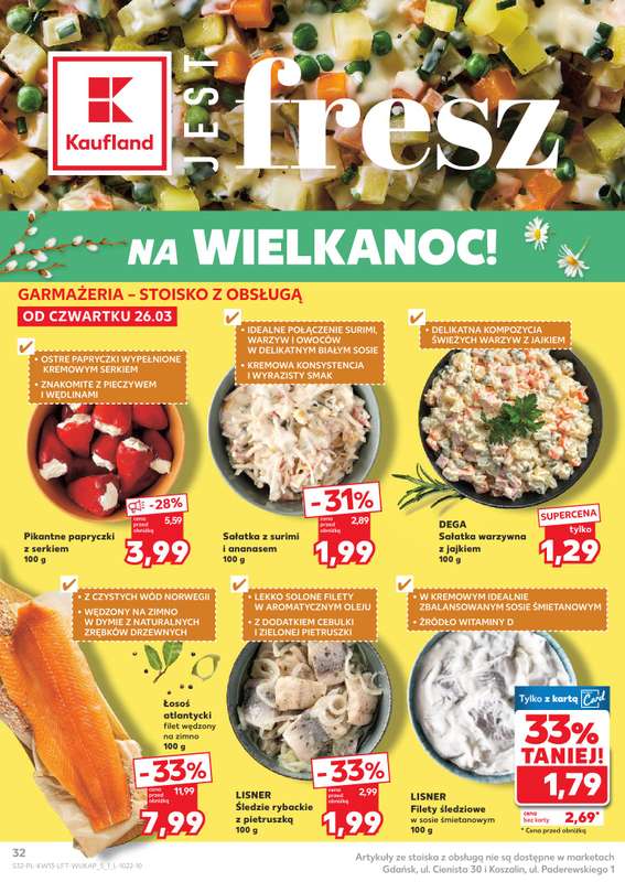 Kaufland - gazetka promocyjna Gazetka Tygodnia od czwartku 26.03 do wtorku 31.03 - strona 32