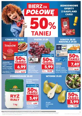 Kaufland - gazetka promocyjna Gazetka Tygodnia od czwartku 26.03 do wtorku 31.03 - strona 9