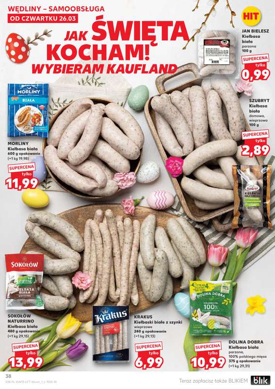 Kaufland - gazetka promocyjna Gazetka Tygodnia od czwartku 26.03 do wtorku 31.03 - strona 38