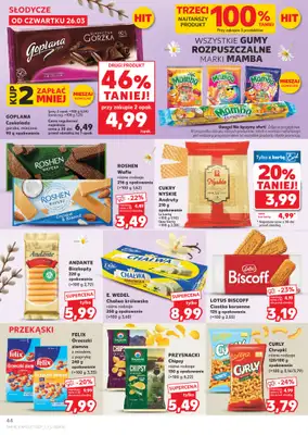 Kaufland - gazetka promocyjna Gazetka Tygodnia od czwartku 26.03 do wtorku 31.03 - strona 44