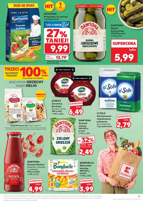 Kaufland - gazetka promocyjna Gazetka Tygodnia od czwartku 26.03 do wtorku 31.03 - strona 21