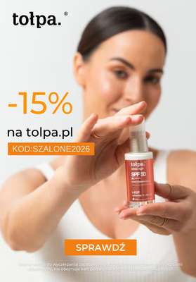 BEST SALE - gazetka promocyjna Tołpa | Rabat -15% od piątku 27.03 do środy 01.04