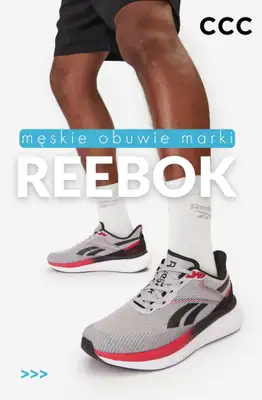 CCC - gazetka promocyjna Męskie obuwie marki REEBOK od niedzieli 29.03 