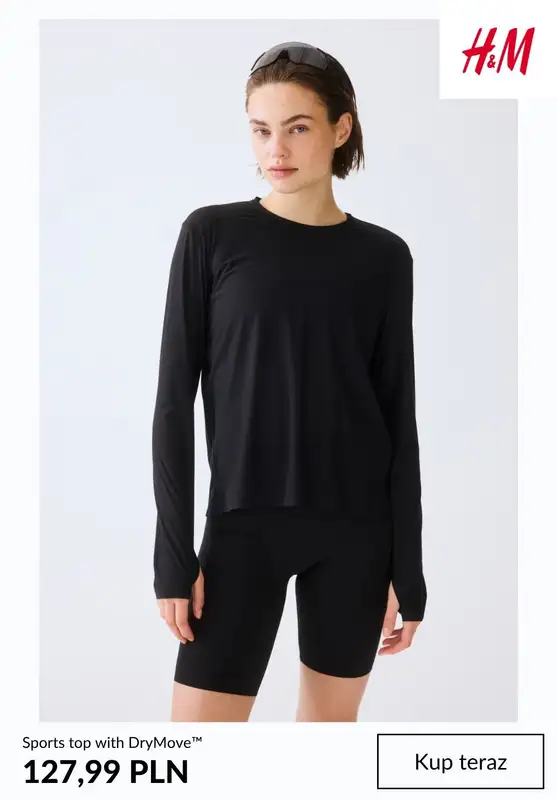 H&M - gazetka promocyjna Odzież do biegania dla kobiet od piątku 27.03 do piątku 03.04 - strona 4