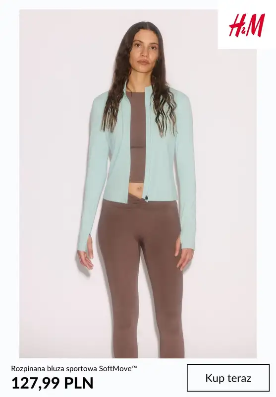 H&M - gazetka promocyjna Odzież do biegania dla kobiet od piątku 27.03 do piątku 03.04 - strona 9