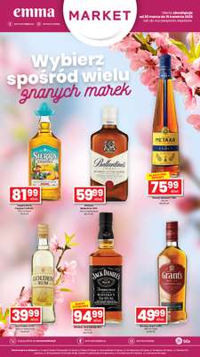emma MARKET - gazetka promocyjna Ulotka alkoholowa od poniedziałku 30.03 do środy 15.04
