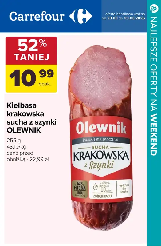 BEST SALE - gazetka promocyjna Weekendowe PROMOCJE w sklepach - sprawdź oferty! od piątku 27.03 do niedzieli 29.03 - strona 10