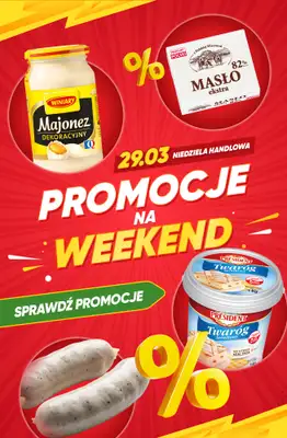 BEST SALE - gazetka promocyjna Weekendowe PROMOCJE w sklepach - sprawdź oferty! od piątku 27.03 do niedzieli 29.03
